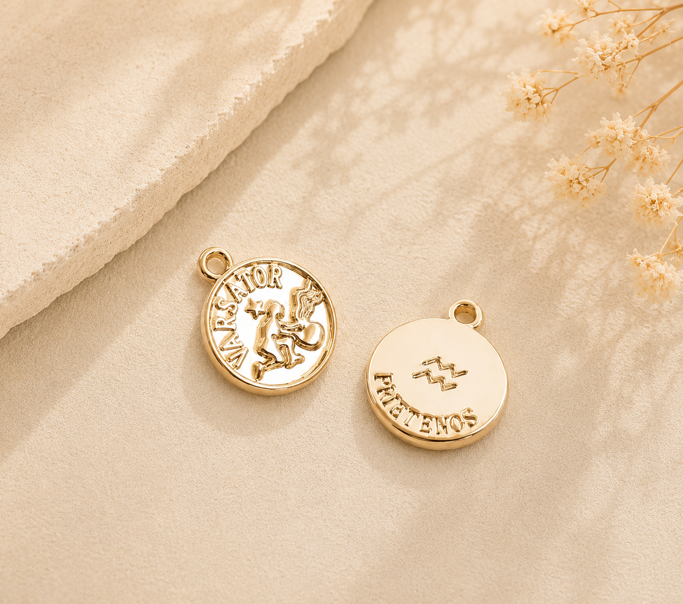 Zodiac Constellation Charm Pendants – DIY Bracelet & Necklace Making Supplies