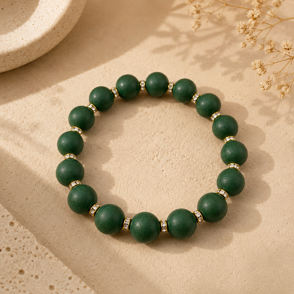 翠微 · 听松 | Pet Companion Bracelet – Pine & Cypress