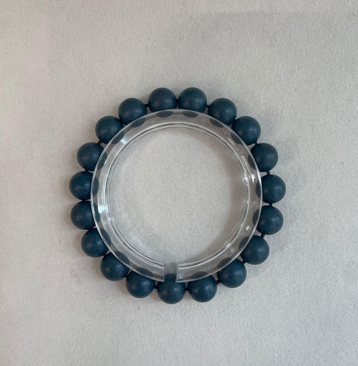 青黛 · 本然 | Azure · Herbal Incense Bead Bracelet | 10mm / 12mm