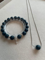 青黛 · 本然 Azure Herbal Incense Bead Bracelet & Necklace