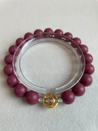 Zodiac Bracelet - 杏粉 · 早霜 Cancer | Herbal Incense Bead Bracelet | 10mm