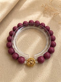 Gemini · 杏粉 · 早霜 | Gemini Zodiac Herbal Incense Bead Bracelet | 10mm