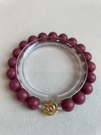 Gemini · 杏粉 · 早霜 | Gemini Zodiac Herbal Incense Bead Bracelet | 10mm