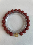 Leo · 绛紫 · 暖堂 | Leo Zodiac Herbal Incense Bead Bracelet | 10mm
