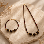 月白 · 清茉Amber Herbal Incense Bead Bracelet & Necklace