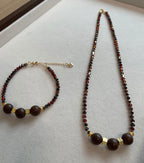 月白 · 清茉Amber Herbal Incense Bead Bracelet & Necklace