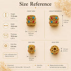 Nepalese Dragonfly Eye Bead Charms DIY Jewelry Making
