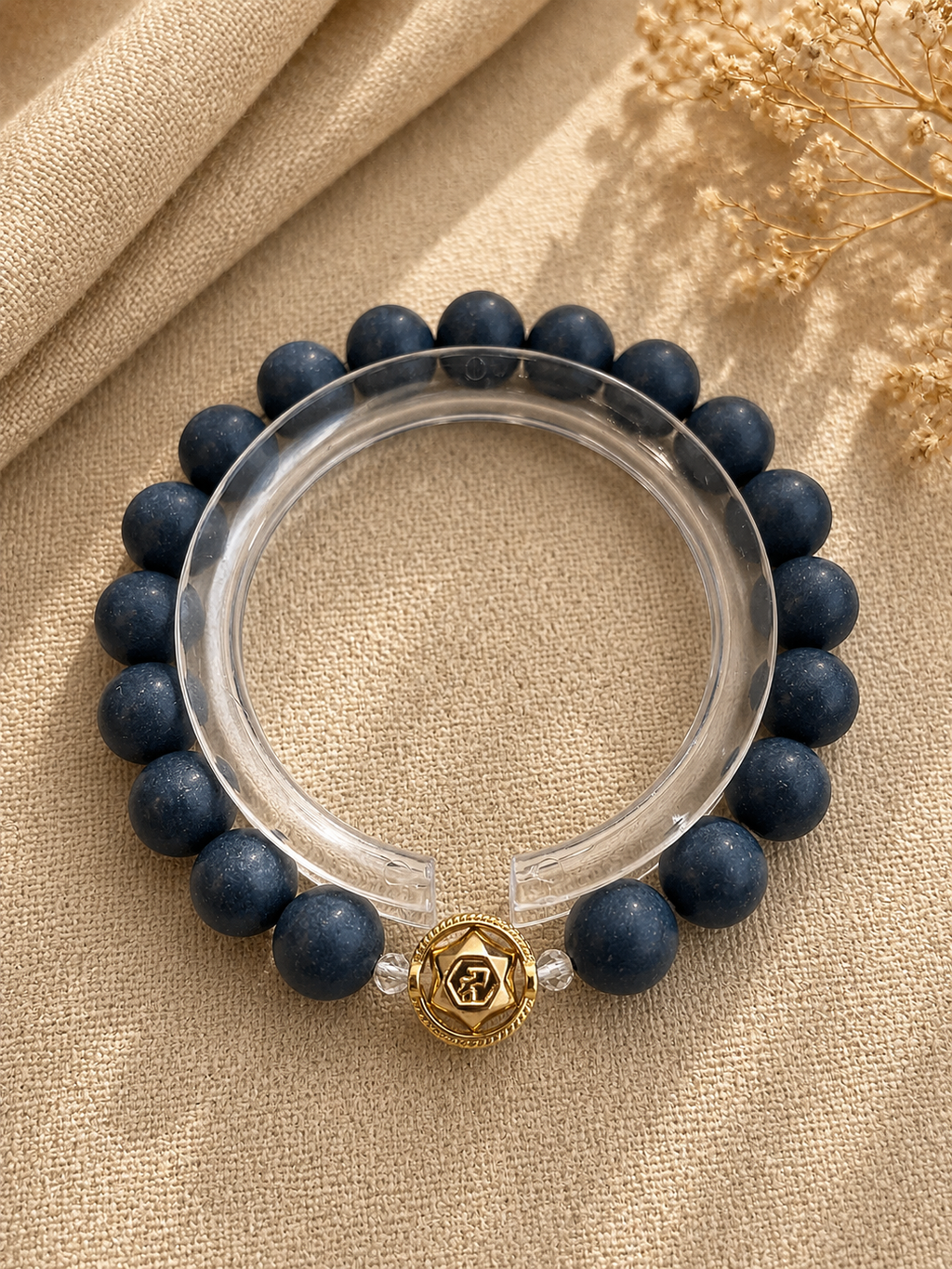 Sagittarius · 青黛 · 本然 | Sagittarius Zodiac Herbal Incense Bead Bracelet | 10mm