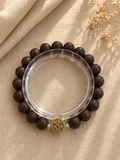 Scorpio · 苔青 · 夏栀 | Scorpio Zodiac Herbal Incense Bead Bracelet | 10mm