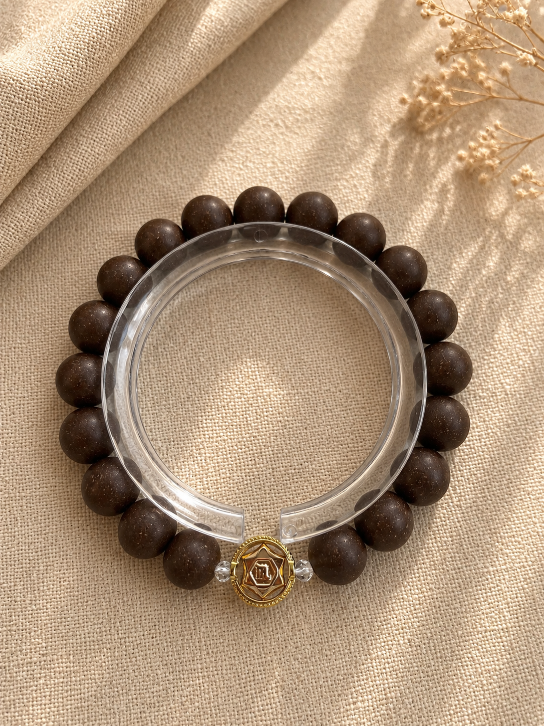 Scorpio · 苔青 · 夏栀 | Scorpio Zodiac Herbal Incense Bead Bracelet | 10mm