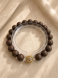 Taurus · 月白 · 清茉 | Taurus Zodiac Herbal Incense Bead Bracelet | 10mm