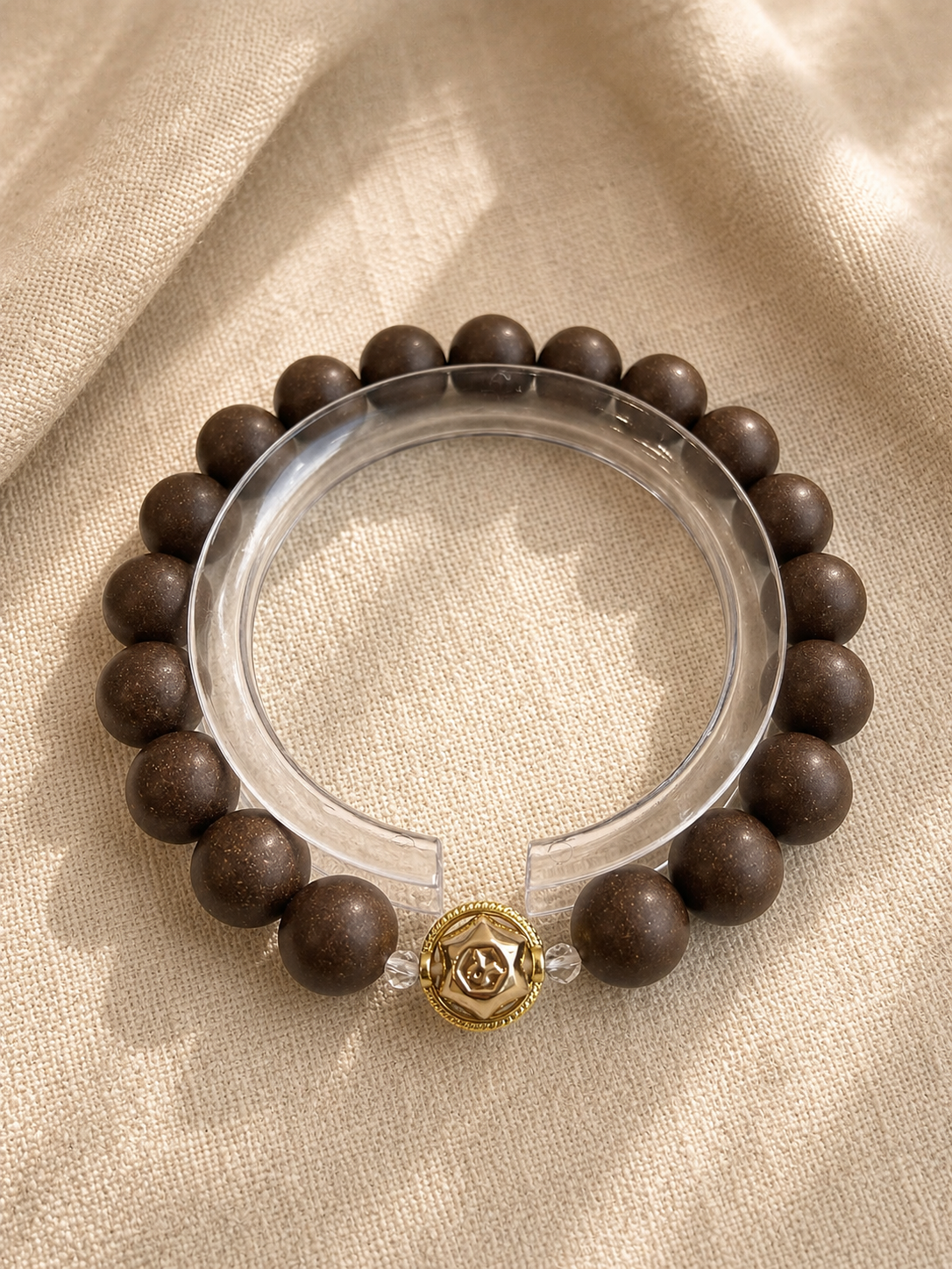 Taurus · 月白 · 清茉 | Taurus Zodiac Herbal Incense Bead Bracelet | 10mm