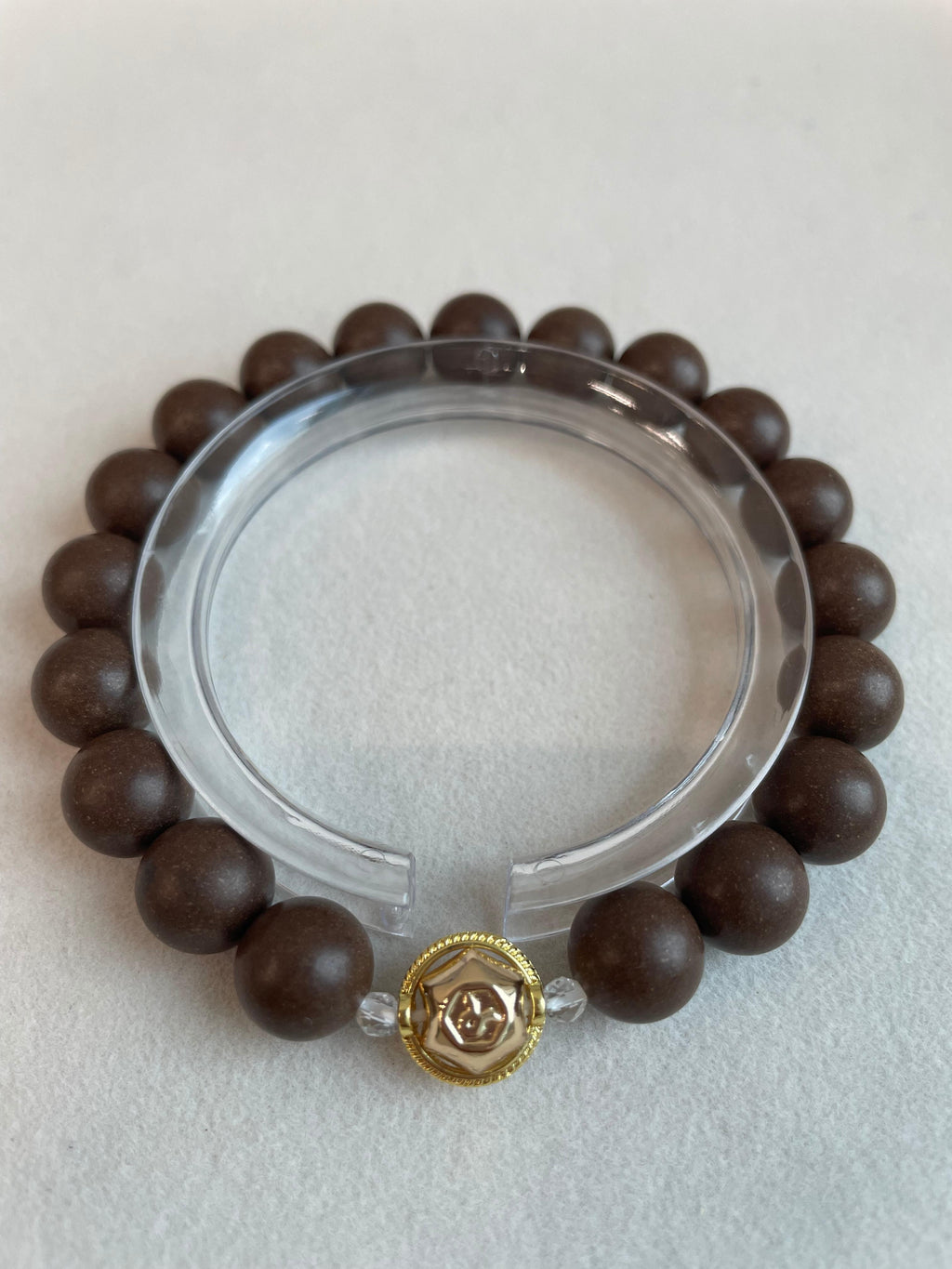 Taurus · 月白 · 清茉 | Taurus Zodiac Herbal Incense Bead Bracelet | 10mm