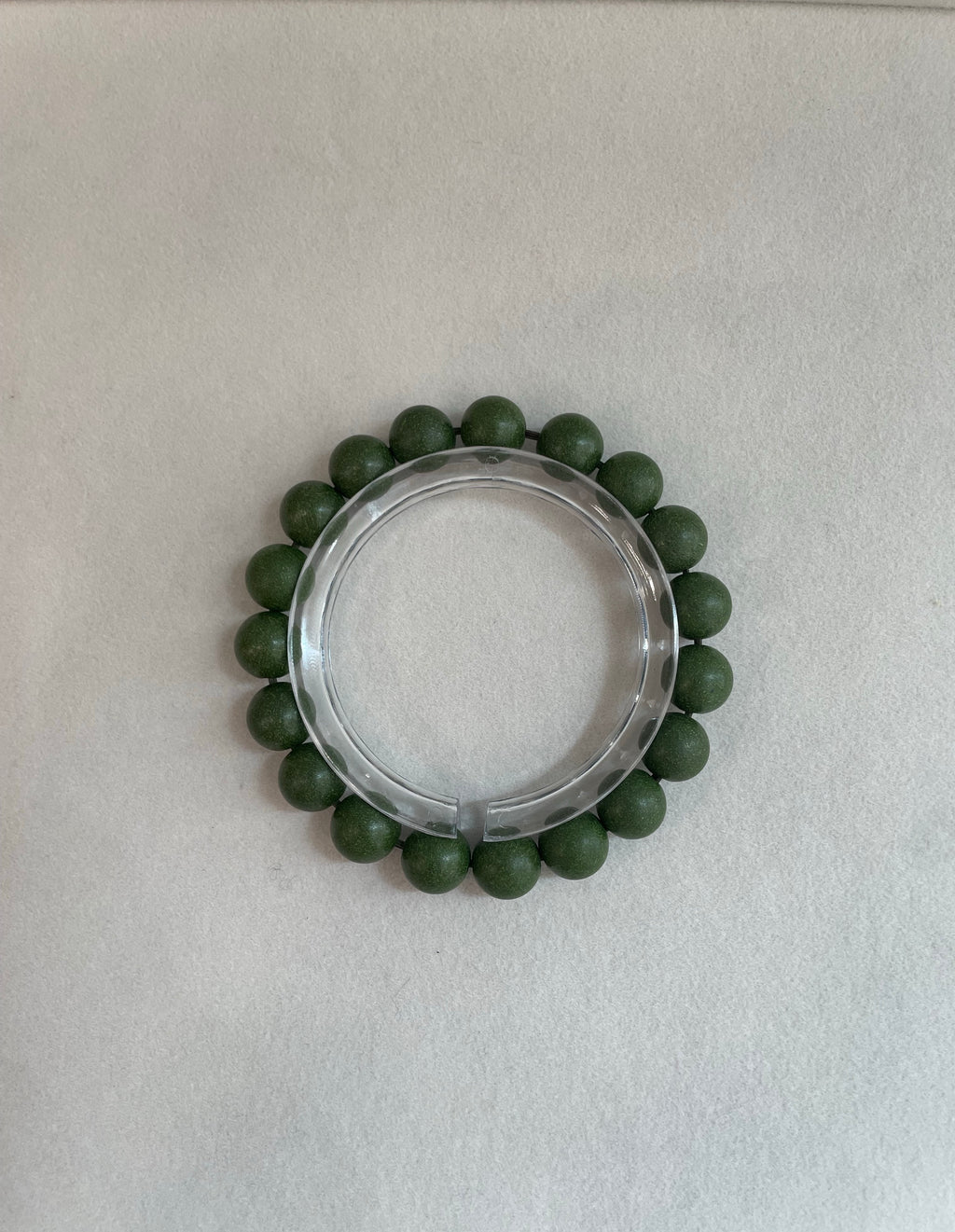 艾绿 · 醒野 -Vibrant Sage Herbal Incense Loose Beads for DIY Bracelet Making (Price Per Piece)
