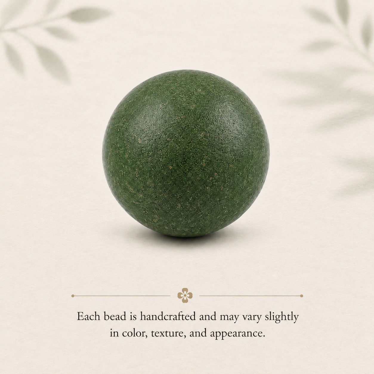 艾绿 · 醒野 -Vibrant Sage Herbal Incense Loose Beads for DIY Bracelet Making (Price Per Piece)