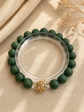 Virgo · 翠微 · 听松 | Virgo Zodiac Herbal Incense Bead Bracelet | 10mm
