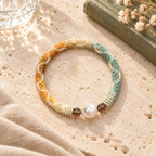 Daybreak Knot — Hand-Braided Bracelet