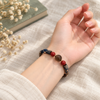 Ember Knot — Hand-Braided Bracelet