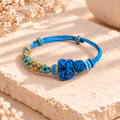 Gentle Wings — Handwoven Knot Bracelet