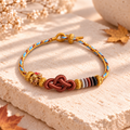 Heart's Wishes | Handwoven Knot Bracelet