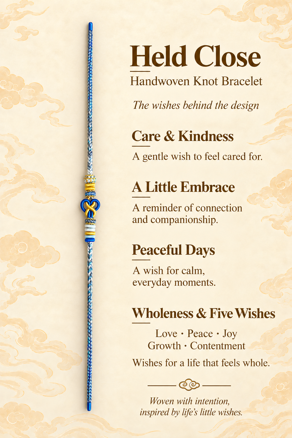 Held Close — Handwoven Knot Bracelet